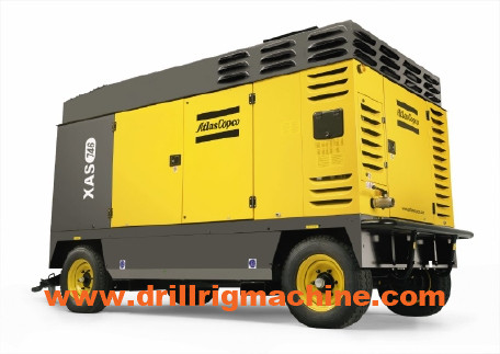 Large Portable Rotary Screw Air Compressor 7-25 bar Working Pressure 328 - 753 l/s Air Flow