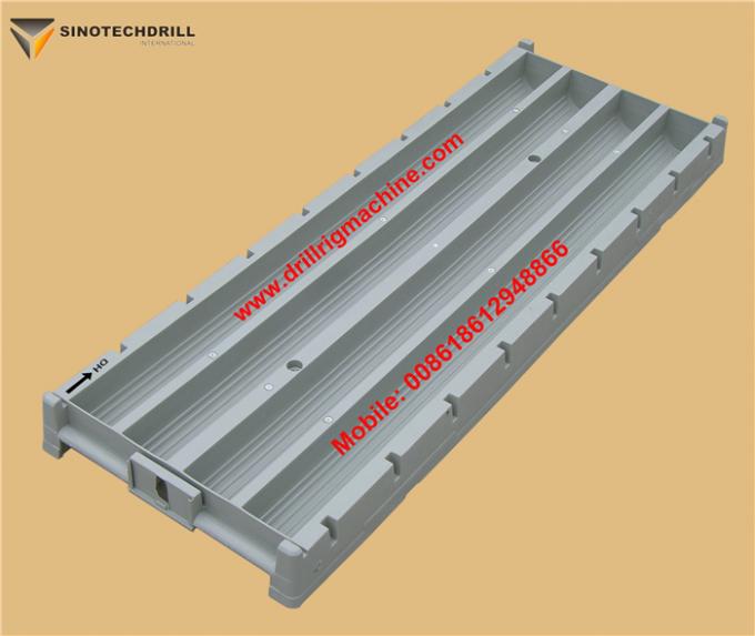 Hq4 Recycled Plastic Core Tray , 2.33kg Drill Core Boxes 