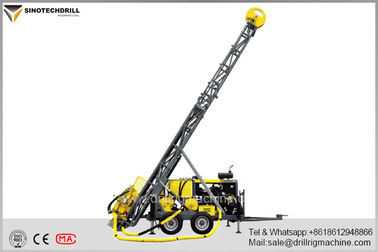 1200m Drilling Depth Mineral Exploration Crawler Core Drill Rig V1