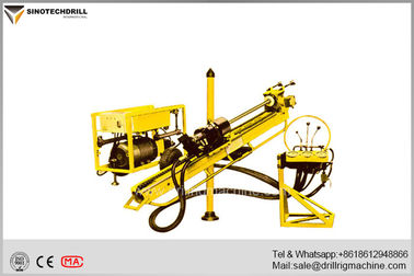 Underground Mining Core Drill Rig With BQ 550m NQ 450m HQ 350m Drill Rig Capacity