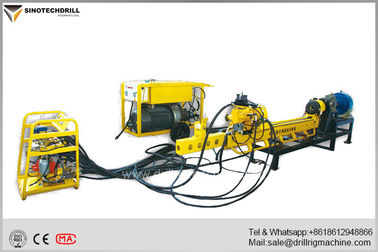 UD55 Deep Hole Hydraulic Underground Core Drill Rig With Flexible Structure Electric Power Type
