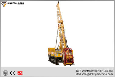 Three Gear Mechanical Transmission Mobile Drilling Rigs For Mineral Exploration
