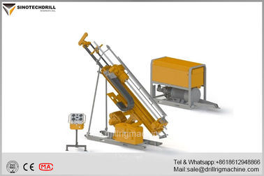 Core Bore Drilling Machine , Deep Hole Core Drill Equipment With 195cc Rotation Motor