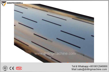 Stainless Steel Wedge Wire Screen Water Well Screens , Filtering Water Well Pipe