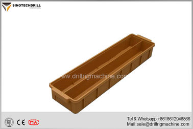 Injection Moulding Process Core Sample Tray With Core Tags Polyethylene Material