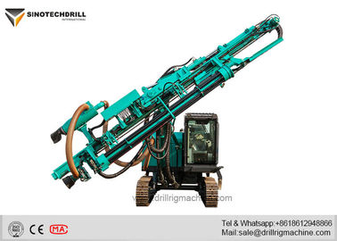 Efficient DTH Drilling Machine Blast Hole Drill Rig With Automatic Rod Handler