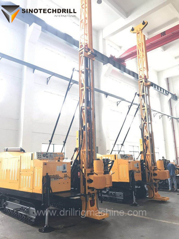 Surface Hydraulic Core Drilling Rig / HQ 160m Crawler Drill Rig / Drill