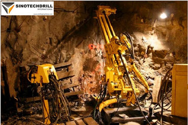 Deep Hole Hydraulic Underground Core Drill Rig With PQ & HQ Max Rod Size 160Cc Rotation Motor