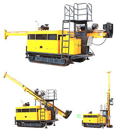 Compact Crawler Drill Rig , Hydraulic Core Drilling Machine With BQ Drill Depth 1000m