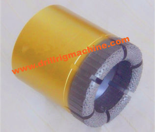 Dry / Wet Diamond Core Drill Bits , Diamond Products Core Drill Parts BQ NQ HQ PQ