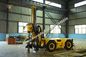 Four Wheel Mounted Dust Collector Raise Boring Machine , 100m Underground Dth Drill Rig