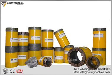 100mm Diamond Core Drill Bit , 60mm / 80mm / 125 Mm Core Drill Bit For Mineral Exploration